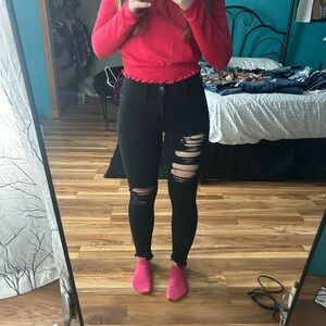American Eagle Outfitters black jeans
